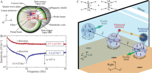 Search for exotic parity-violation interactions with quantum spin amplifiers