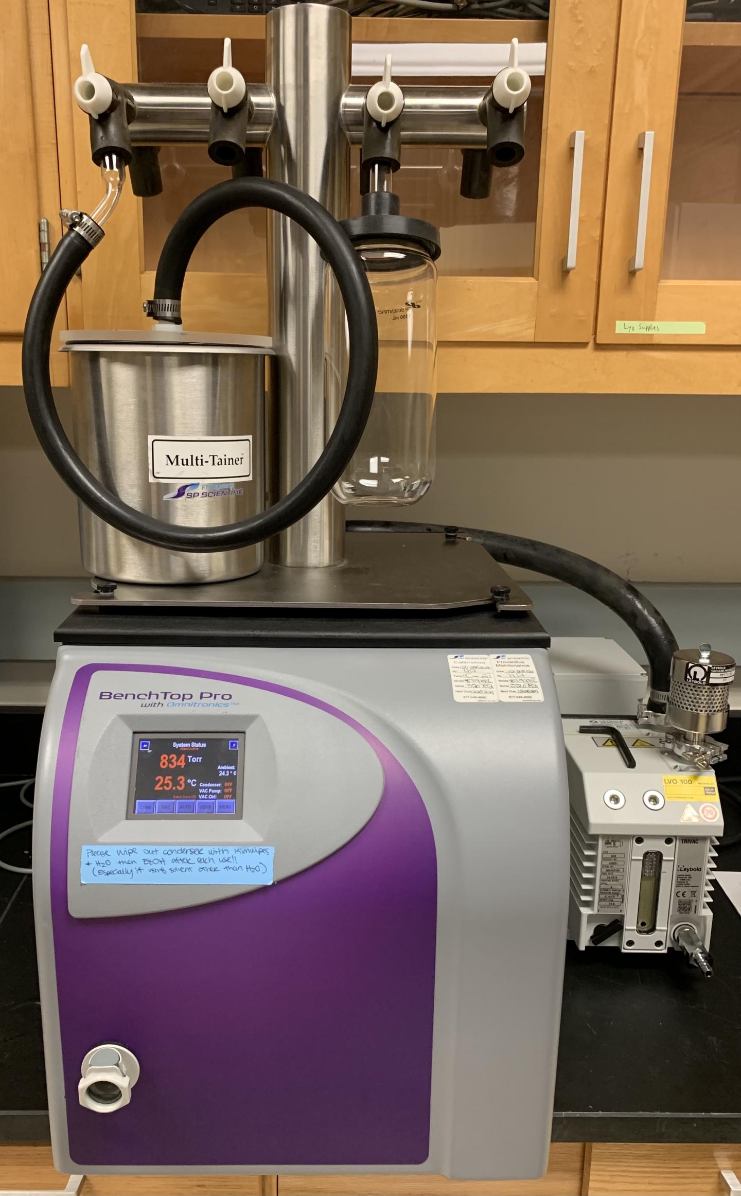 Lyophilizer [IMAGE] EurekAlert! Science News Releases