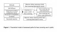 Theoretical Model of Assessed Paths for Face Covering Use in Public