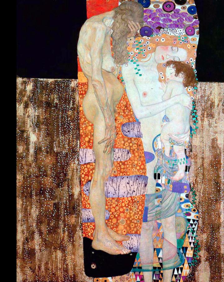 An Adaptation of Gustav Klimt's 'The Three Ages of Woman'