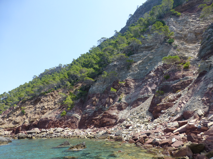 Coastal cliffs near Estellencs