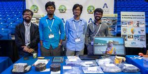 Exhibitors at the UT Arlington Research and Innovation Expo