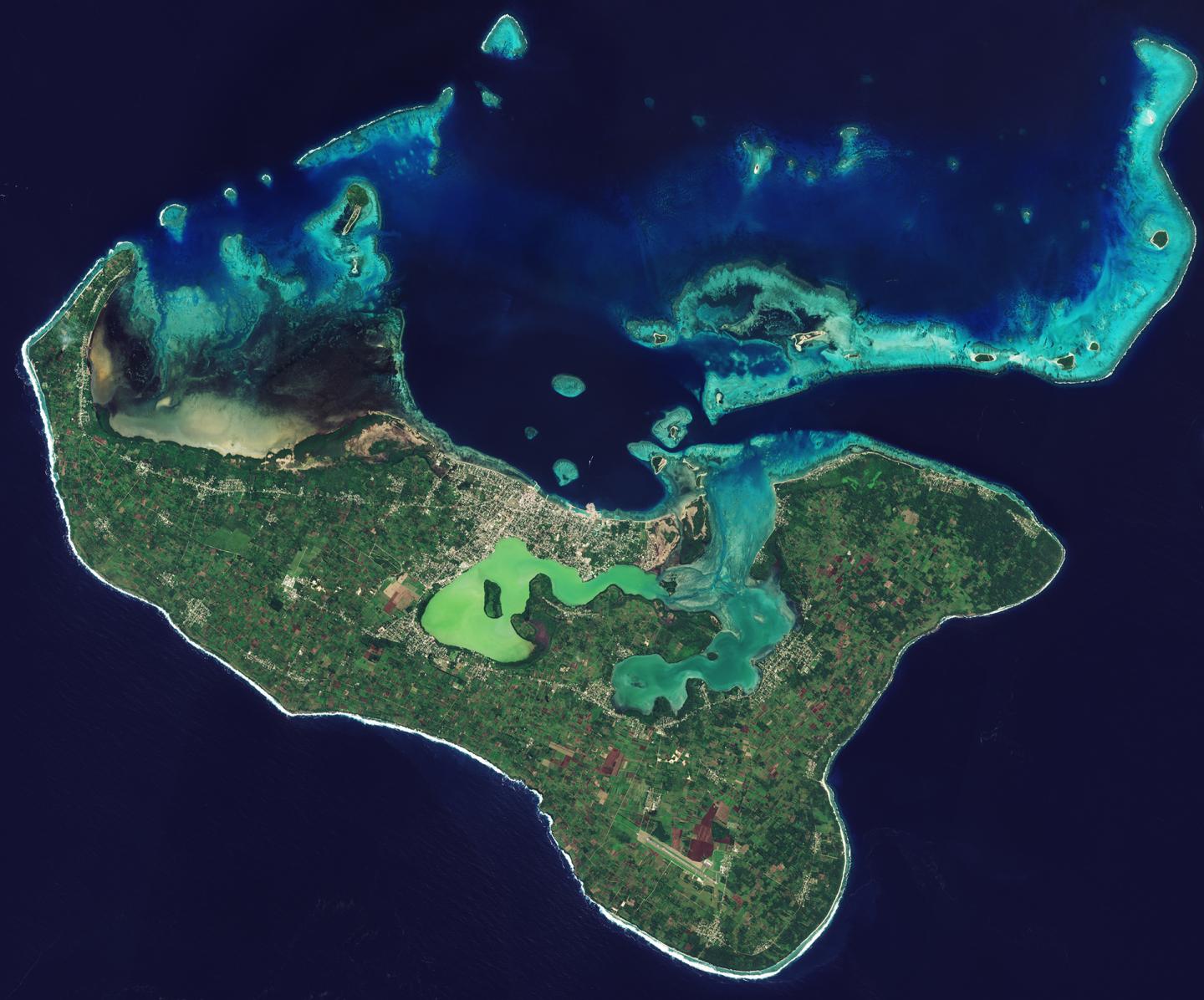 Tonga from Space