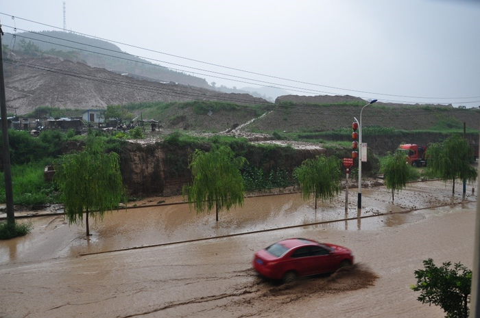 Rainstorm in Yulin