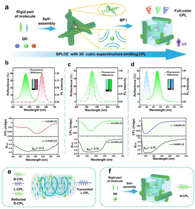 Figure 1 | Fabrication and characterization of QD-BPLCE