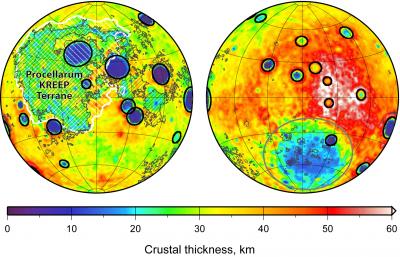 The Basins Are Always Bigger on the Nearside of the Moon (1 of 3)