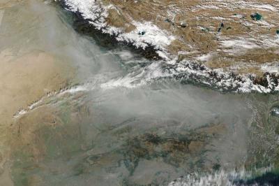 Blanket of Haze in the Indo-Gangetic Plain