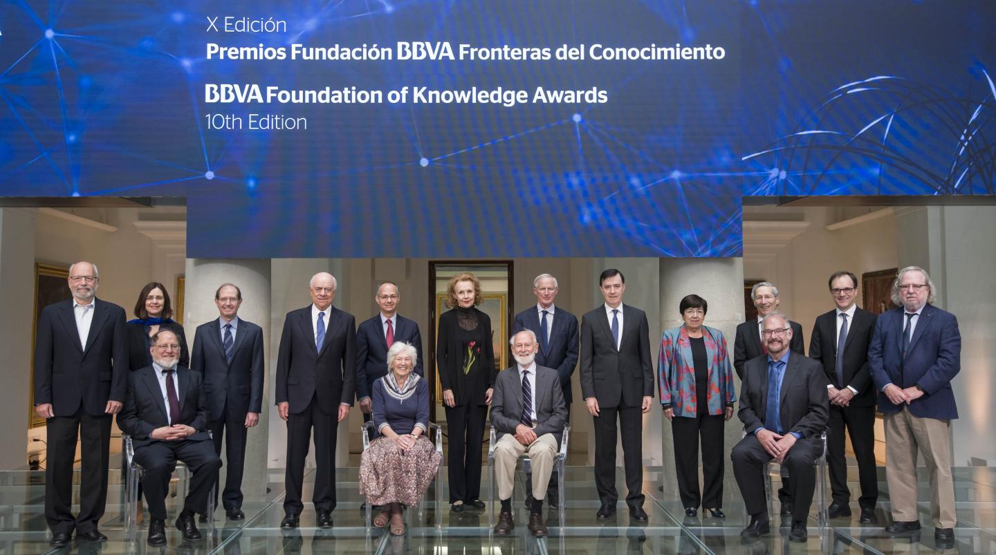 Laureates of the 10th Edition of the Frontiers of Knowledge Awards