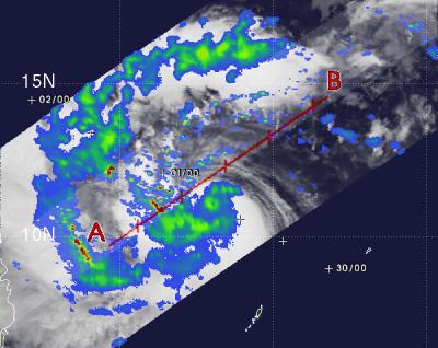 TRMM Captures Parma's Rainfall