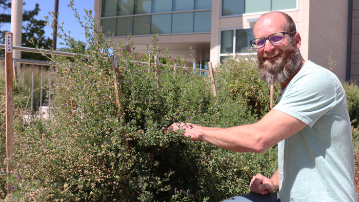 USU evolutionary geneticist Zach Gompert