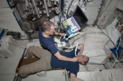 Ultrasound on Space Station
