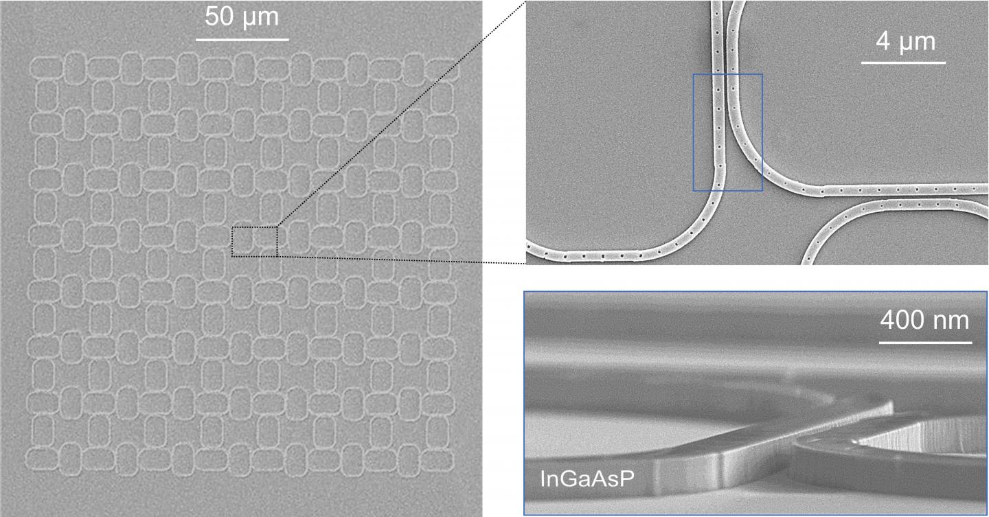 Microscope Images of Photonic Topological Insulator