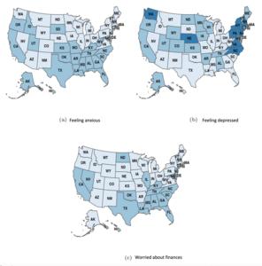 Comparing mental health during COVID-19 in U.S. states