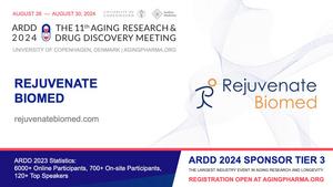 Announcing Rejuvenate Biomed as Tier 3 Sponsor of ARDD 2024