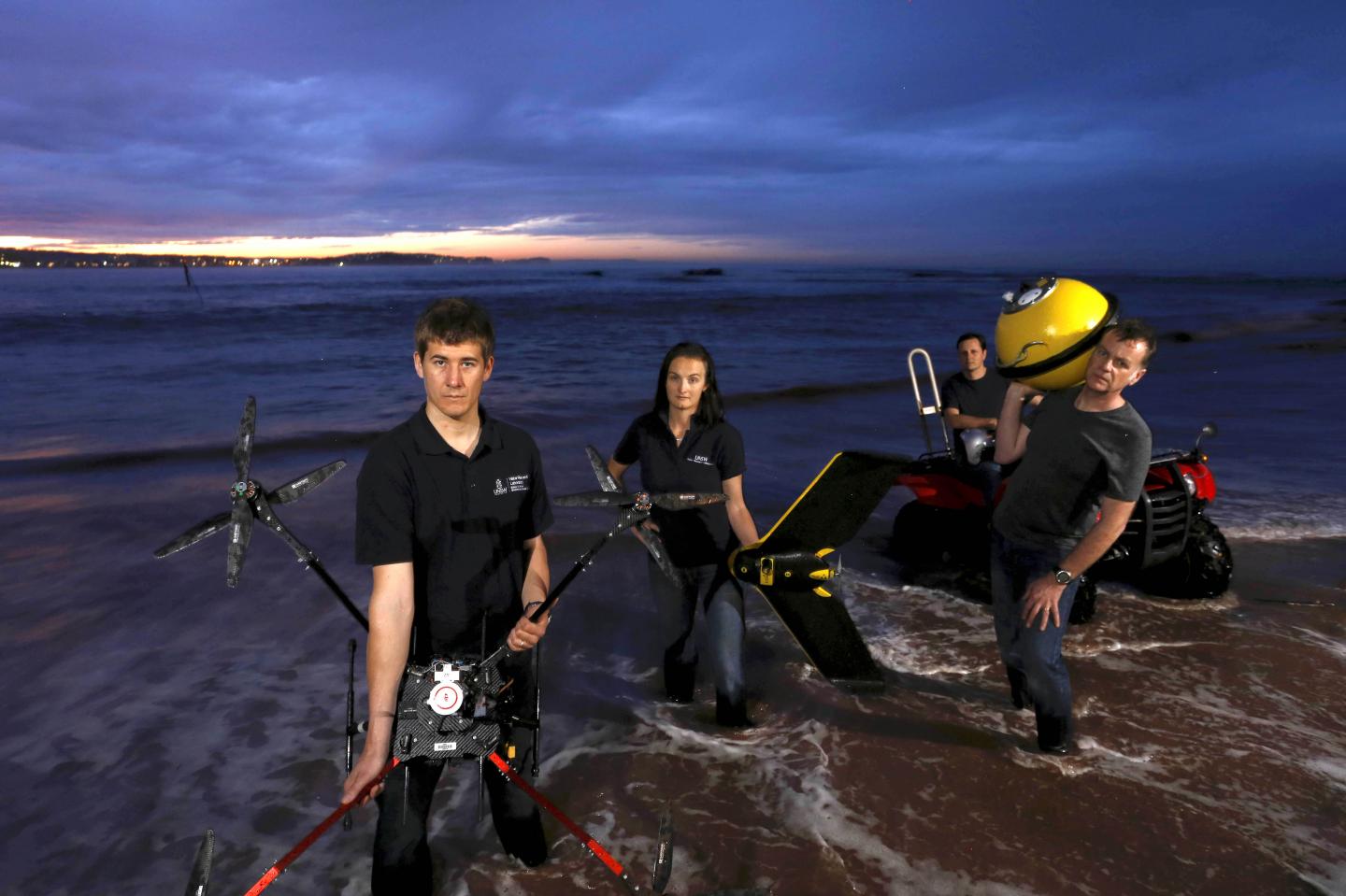 WRL Team with Survey Gear