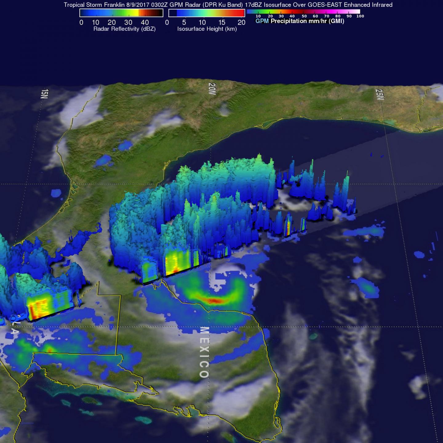 GPM Image of Franklin