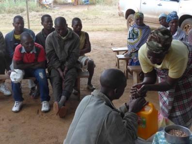 Farmers Learning New Technique