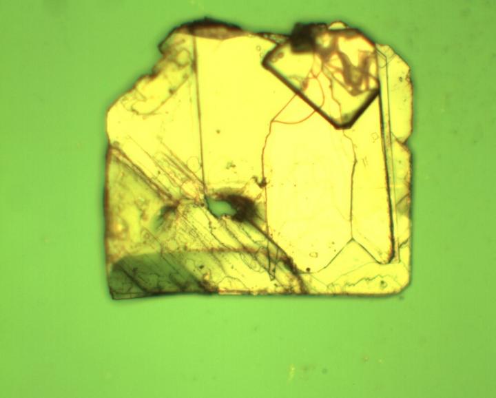 Blue-Emitting Halide Perovskite Crystal