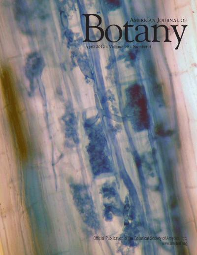 American Journal of Botany April 2012 Cover