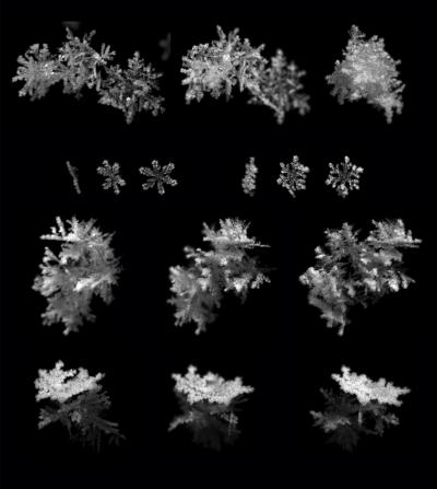 Snowflakes from Three Sides