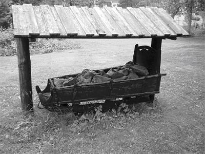 Transport Sled for Iron Ore