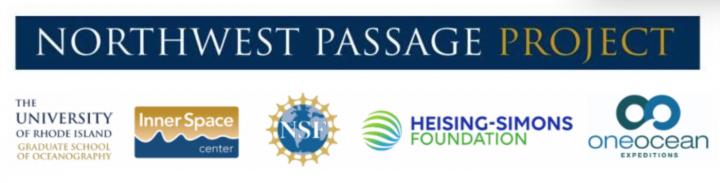 Logos of the Northwest Passage Project and Lead Partners