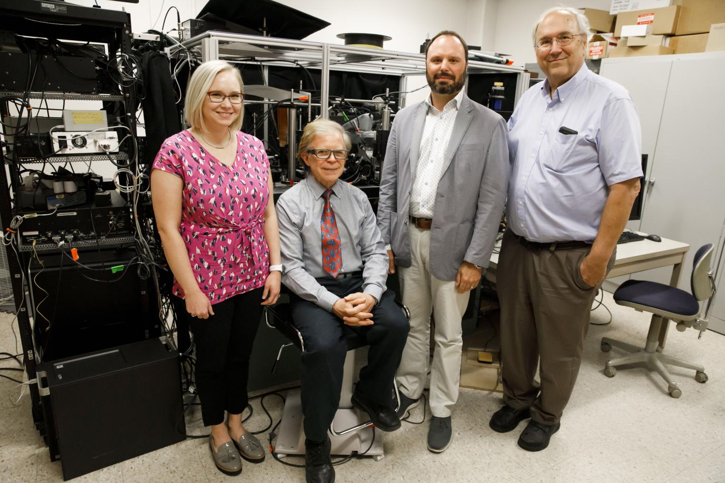 Kaitlyn Sapoznik, Thomas Gast, Brett King and Stephen Burns