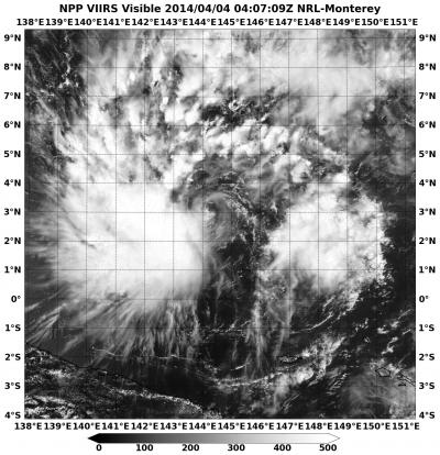 Suomi NPP Spots Tropical Depression 05W