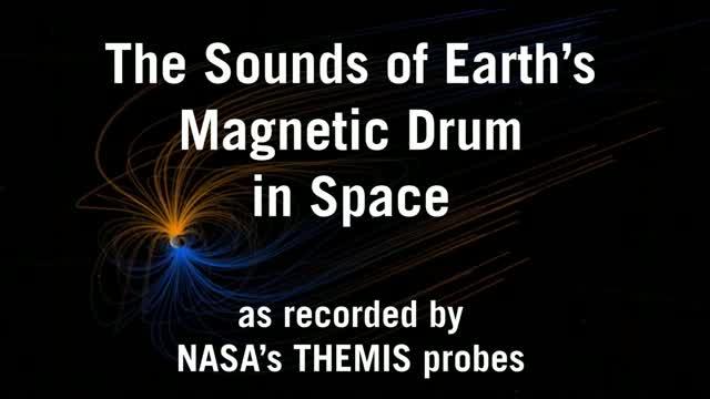 The Sounds of Earth's Magnetic Drum in Space