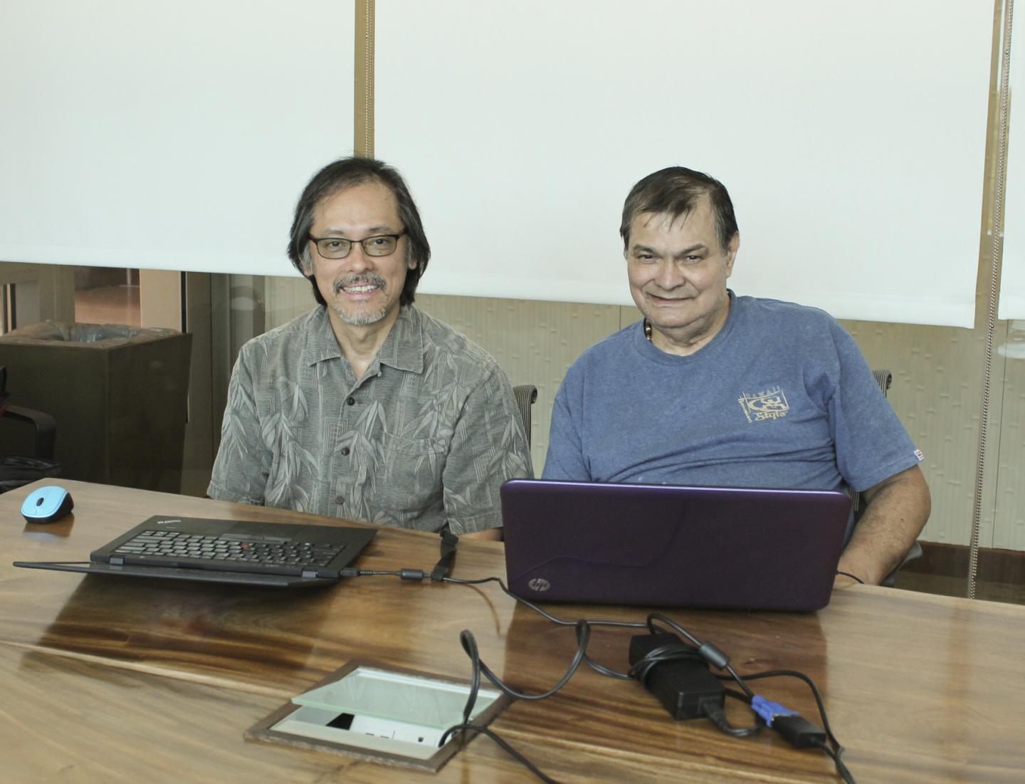 Gordon Okimoto and Thomas Wenska