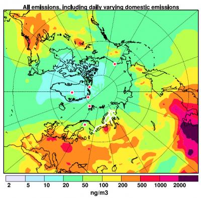 Black Carbon Deposition in the Arctic
