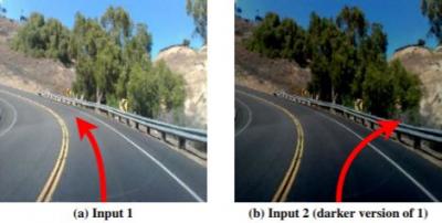 An Example Of Erroneous Behavior Found By DeepXplore in Nvidia DAVE-2 Self-driving Car Platform