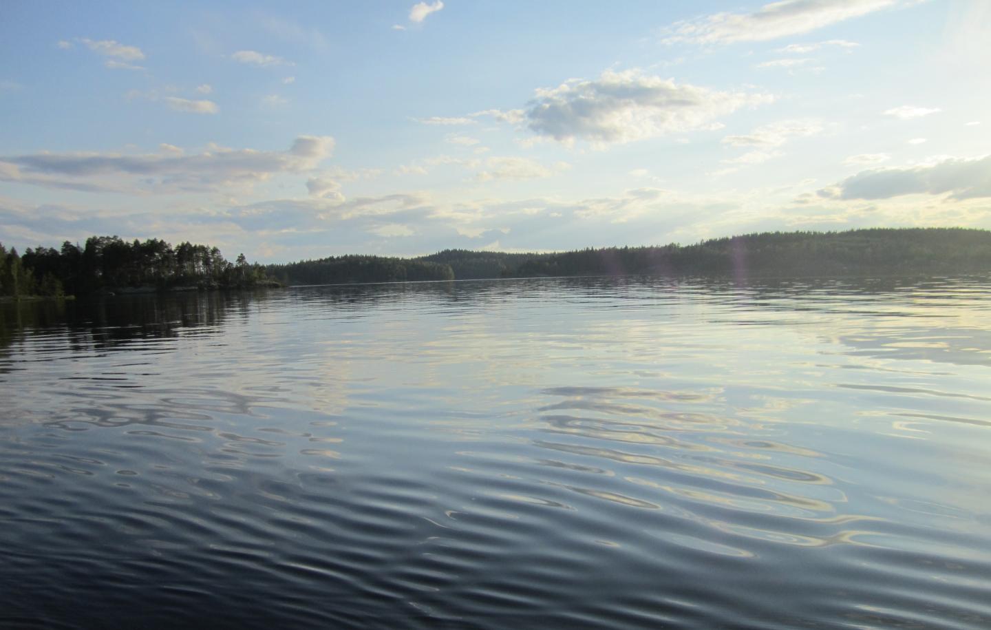 Lake Saimaa in Finland