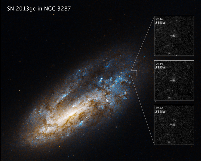 SN 2013GE IN NGC 3287