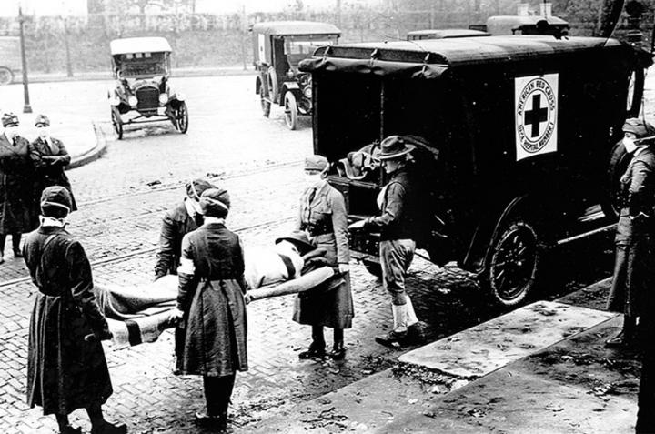 1918-19 Spanish Flu Ambulance