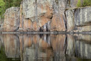 Figure 1. Painted rock of Keltavuori in Southeastern Finland.