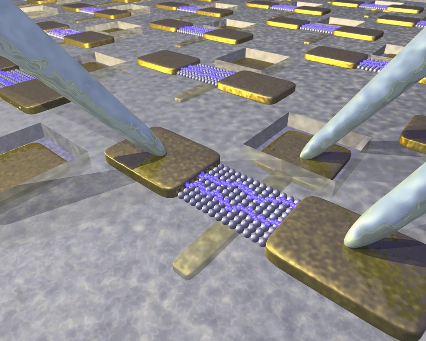 Metal nanoparticle film-based room temperature Coulomb transistor (1 of 2)