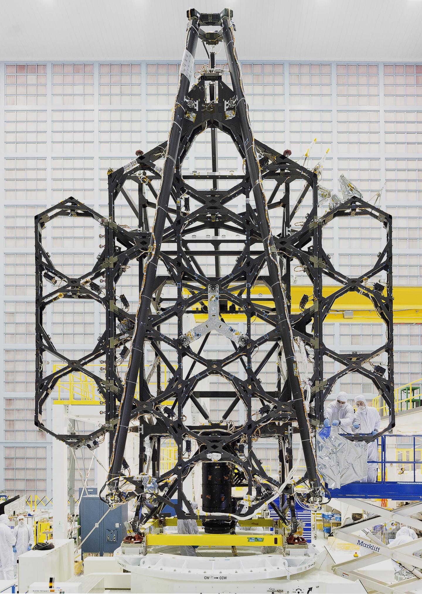 Webb Telescope Wing Deployment