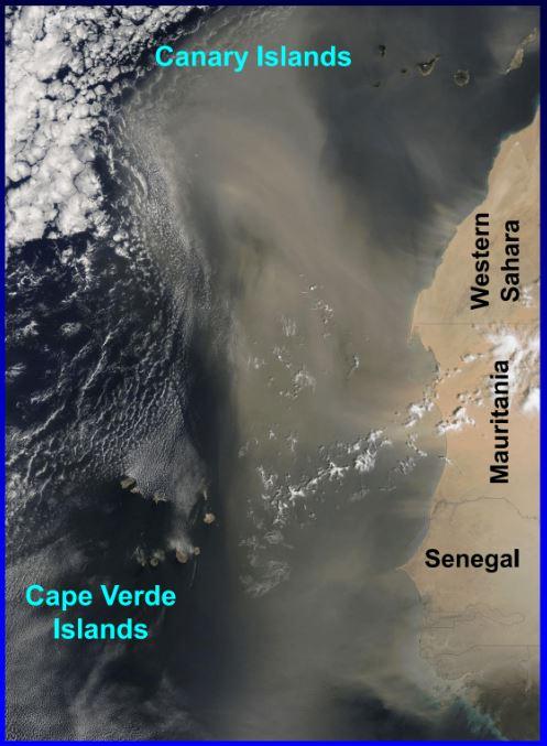 Desert Dust from Africa