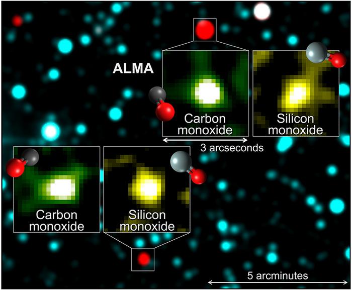 ALMA data of mysterious icy objects.