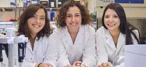 Left to right:  Ana Vivancos, Cristina Saura and Carolina Ortiz