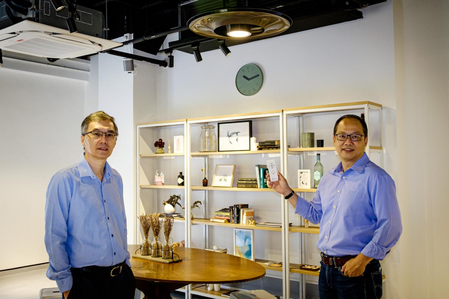 A Vortec fan installed at Cafe71, on the NTUsg Smart Campus.