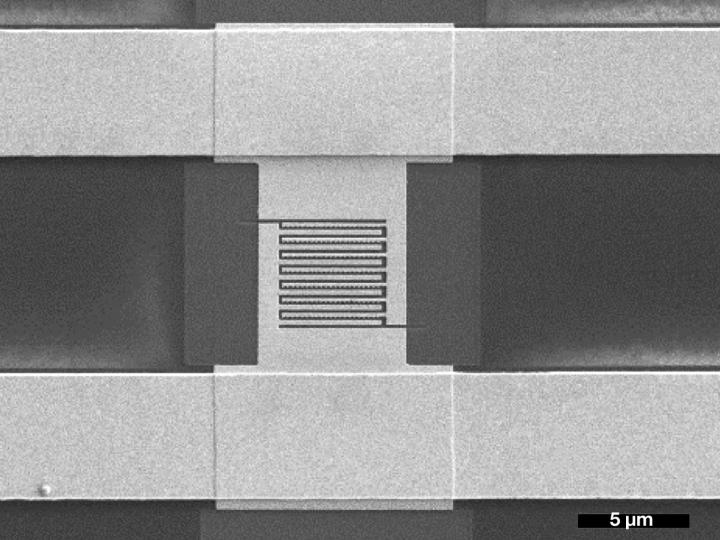 Chip with Asymmetric Plasmonic Antennas