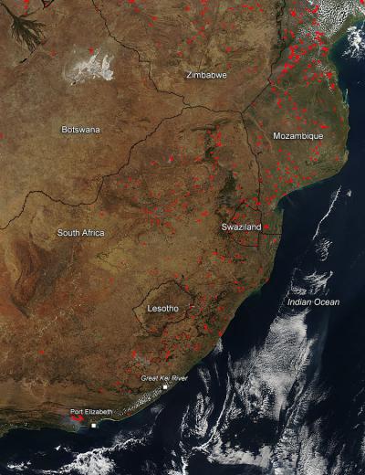 Veld Fires in South Africa