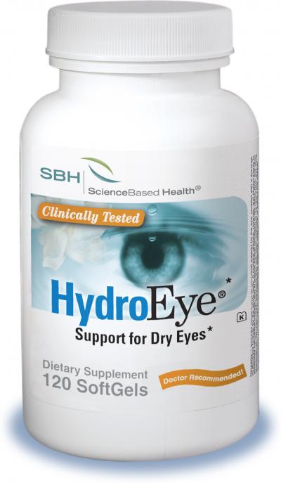 HydroEye(R) Benefits Post-Menopausal Dry Eye Sufferers in New Clinical Research