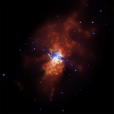 Chandra Image of M82