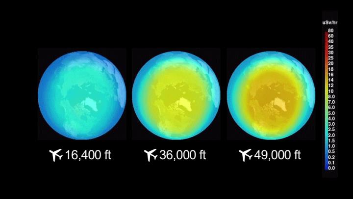 NAIRAS Model: Radiation Dose Rates