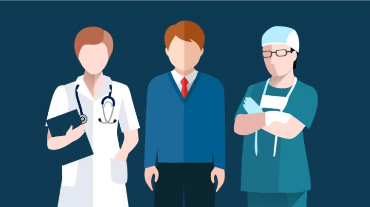 Illustration of Physician Attire