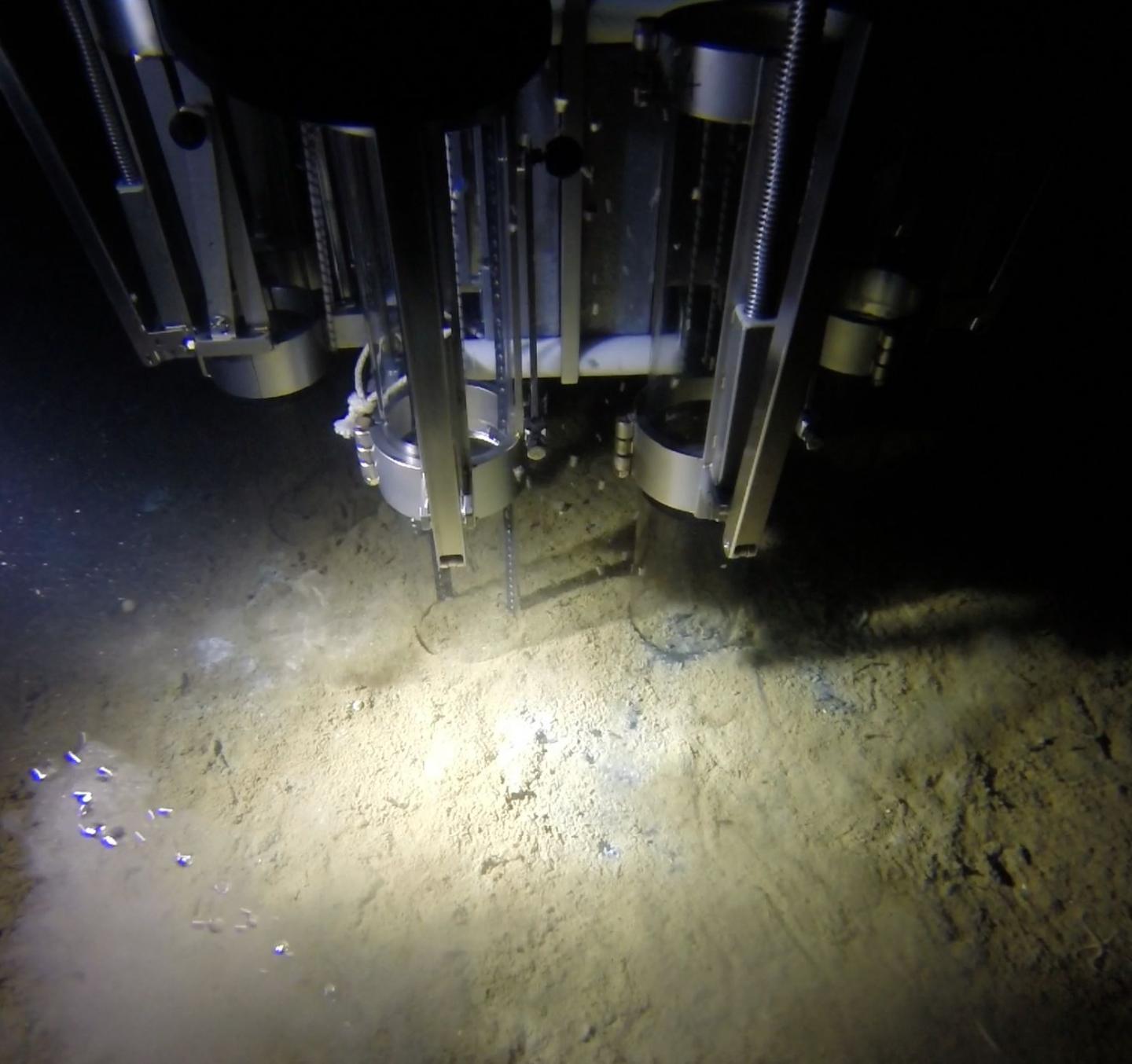 Multicorer Hits Bottom