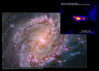 Spiral Galaxy M83 and the MQ1 System